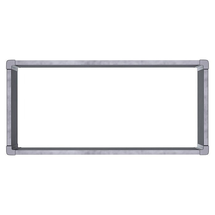 GroJa Solid Hochbeet (150 x 70 x 75 cm, Verbundwerkstoff, Anthrazit) | BAUHAUS