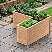 Westmann Hochbeet Klassik L (170,5 x 170,5 x 84 cm, Holz, Natur) | BAUHAUS