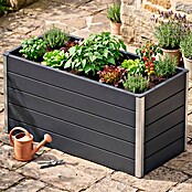 GroJa Solid Hochbeet (150 x 70 x 75 cm, Verbundwerkstoff, Anthrazit) | BAUHAUS