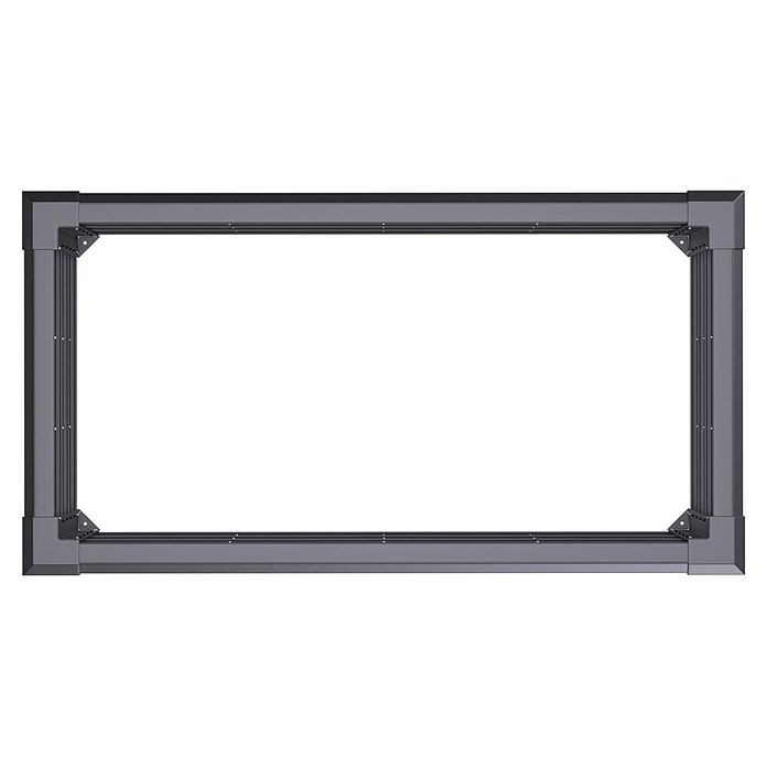 Westmann Hochbeet Primus L (75 x 150 x 77 cm, Stahl, Anthrazit) | BAUHAUS