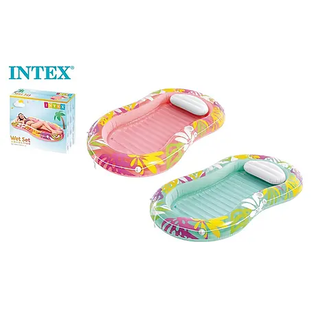 Intex  Colchoneta hinchable Oasis Tropical