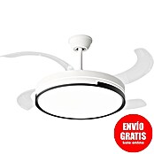 Purline Ventilador de techo Ceily Brise (Blanco/Negro, 122 cm, 28 W) | BAUHAUS