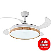 Purline Ventilador de techo Ceily Brise (Blanco/Madera clara, 107 cm, 28 W) | BAUHAUS