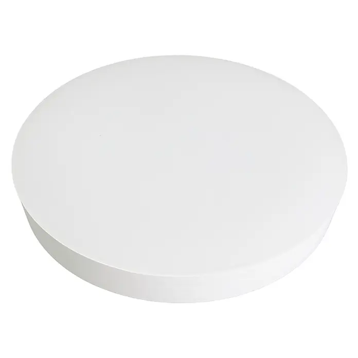 Luxula LED-Deckenleuchte rund - 24 W, Weiß, Warmweiß - Weiße, runde, flache LED-Deckenleuchte.