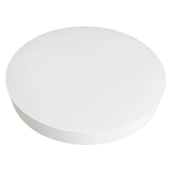 Luxula LED-Deckenleuchte rund - 24 W, Weiß, Warmweiß - Weiße, runde LED-Anbauleuchte.