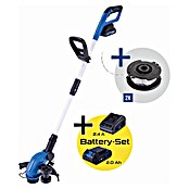 Scheppach IXES 20V Recortabordes de batería C-LT300-X Set S (20 V, 2 Ah, Iones de litio, 1 batería, Ancho de corte hilo: 300 mm) | BAUHAUS