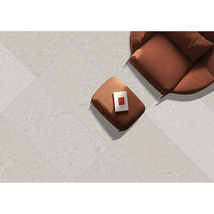 RAK Ceramics Feinsteinzeugfliese Valdi (60 x 120 cm, Light Grey, Matt) | BAUHAUS
