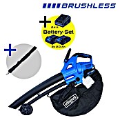 Scheppach IXES 20V Soplador/Aspirador de batería BC-BLV720-X Set S2 (40 V, 2 baterías, 2 Ah, Potencia de soplado: 720 m³/min, Velocidad de soplado: 210 km/h) | BAUHAUS