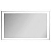 Camargue Stella Led-lichtspiegel (138 x 84 cm, Met tuimelschakelaar, Met hoekige randen)
