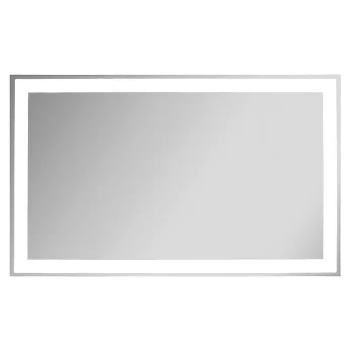 Camargue Stella LED-Lichtspiegel - 138 x 84 cm - Rechteckiger LED-beleuchteter Spiegel. Moderne Badgestaltung mit diesem eleganten LED-Spiegel für eine optimale Beleuchtung.
