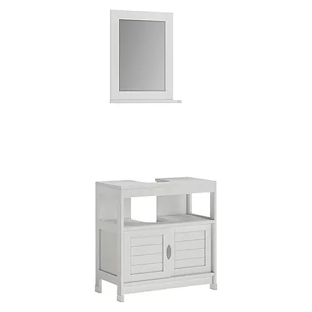 Vicco  Badmöbel-Set Vilda Weiß 2 Teile