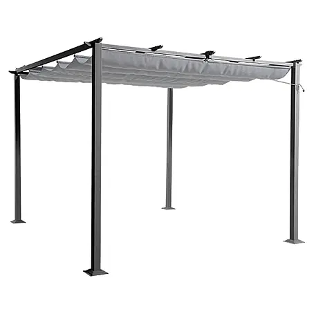 Sunfun Jakarta Pérgola con toldo corredero