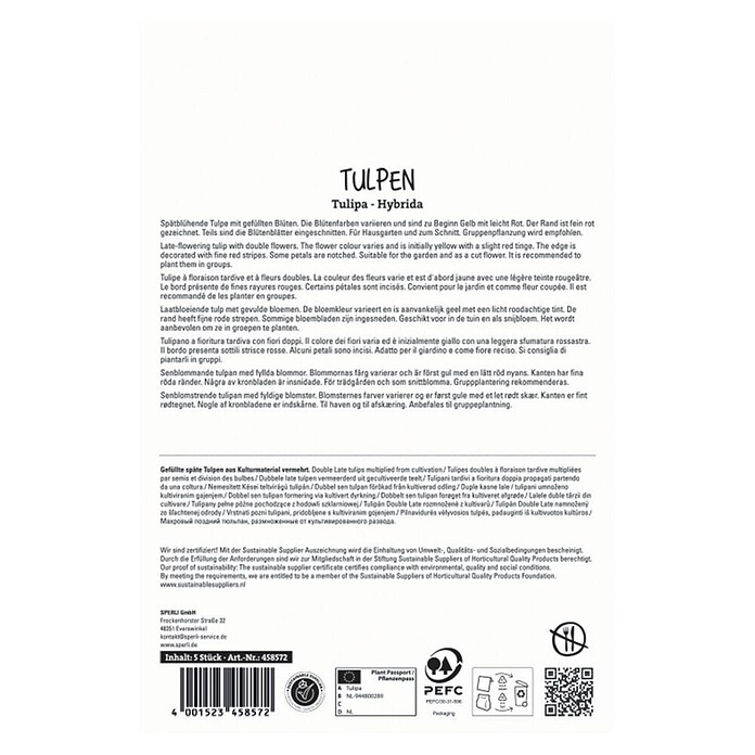 Sperli Tulpen Akebono (Tulipa hybrids, Gelb) | BAUHAUS