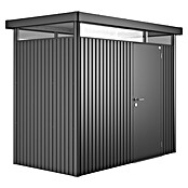 Biohort Gerätehaus HighLine (Dunkelgrau Metallic, 1,55 x 2,75 x 2,22 m, Einzeltür)