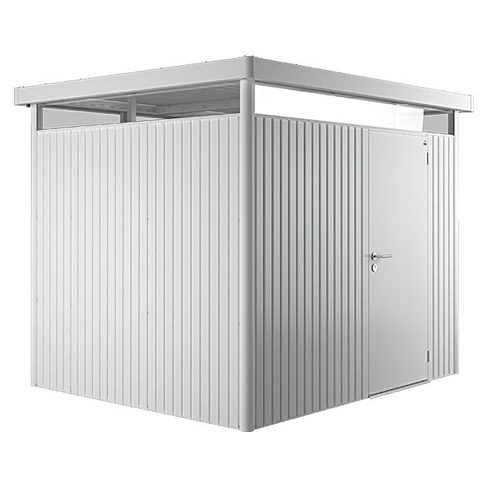 Biohort Gerätehaus (Weiß, 235 x 275 x 222 cm, Einzeltür)