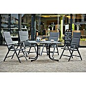 Sunfun Maja Vrtni pozicijski stol  (Antracitne barve, Zložljivo) | 8350 - Stühle Textilen | ICAB - Sommermöbel Stühle | ICA - Sommermöbel | IC - Freizeit im Garten | I - Stadtgarten | BAUHAUS