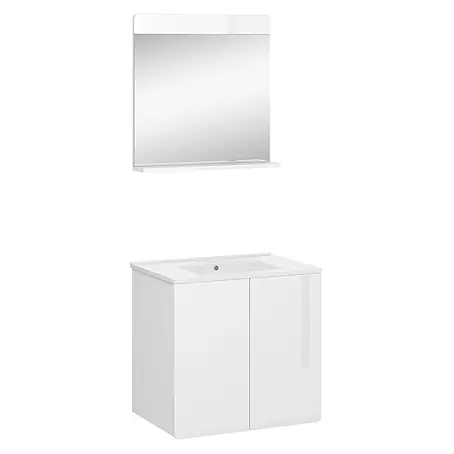 Vicco  Badmöbel-Set Izan Weiß 2 Teile