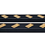 CanDo Pregrada za prostoriju kut 45°  (Crna, D x Š x V: 100 x 6,5 x 6 cm) | BAUHAUS