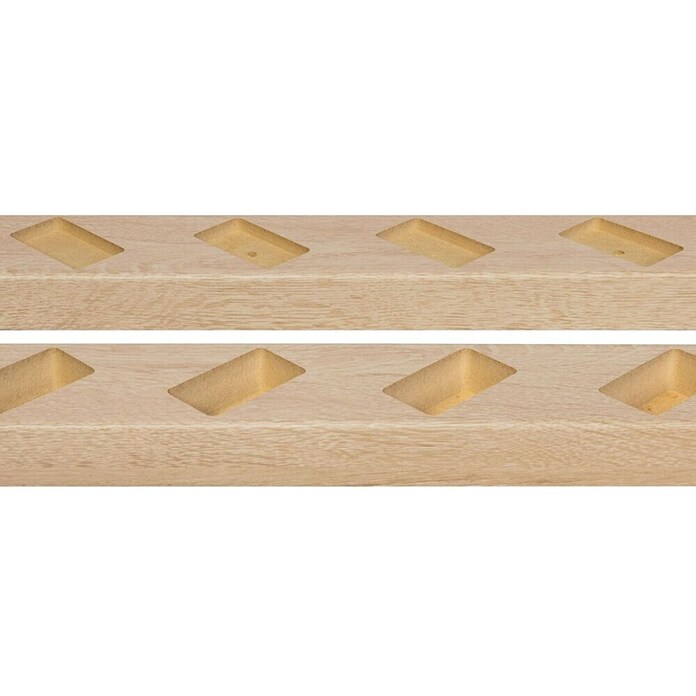 CanDo Pregrada za prostoriju kut 45°  (Hrast, D x Š x V: 100 x 6,5 x 6 cm) | BAUHAUS