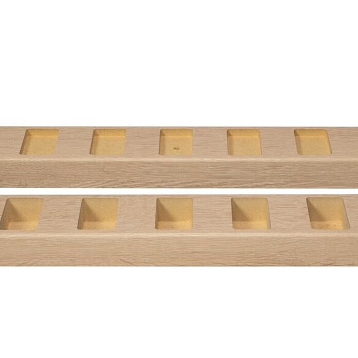 CanDo Pregrada za prostoriju kut 90°  (Hrast, D x Š x V: 100 x 6,5 x 5,8 cm) | BAUHAUS