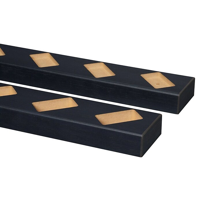 CanDo Pregrada za prostoriju kut 45°  (Crna, D x Š x V: 100 x 6,5 x 6 cm) | BAUHAUS