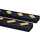 CanDo Pregrada za prostoriju kut 45°  (Crna, D x Š x V: 100 x 6,5 x 6 cm) | BAUHAUS
