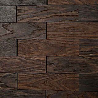 Wodewa Echtholzriemchen 200 Eiche Tabak  (200 x 50 mm, Stärke: 2 mm - 6 mm, 1 m², UV-geölt)