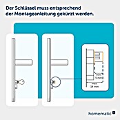 Smartes Türschloss HmIP-DLP-A (Kunststoff, Anthrazit) | BAUHAUS