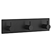 Nortiq Living Kapstok House Rio (Zwart, Roestvrij staal, Breedte: 18 cm, Aantal haken: 3 st.) | BAUHAUS