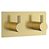 Nortiq Living Kapstok House Rio (Messing, Roestvrij staal, Breedte: 9 cm, Aantal haken: 2 st.) | BAUHAUS