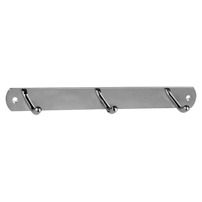 Nortiq Living Kapstok House Basic (Chroom, Roestvrij staal, Breedte: 17 cm, Aantal haken: 3 st.) | BAUHAUS