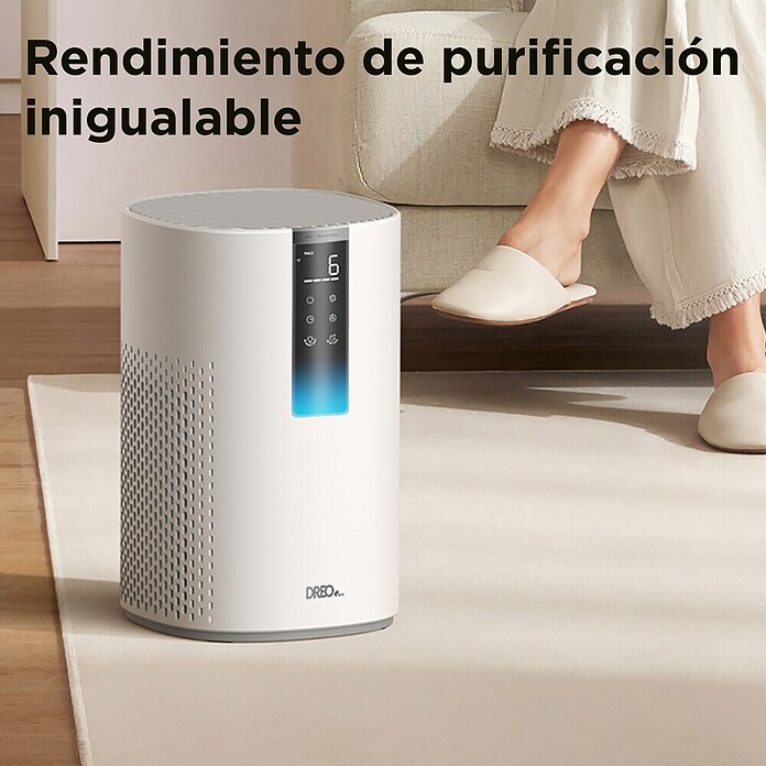Purificador de aire Dreo Macro AP605S (18 W, 22,9 x 22,9 x 36,1 cm, 18 m²) | BAUHAUS
