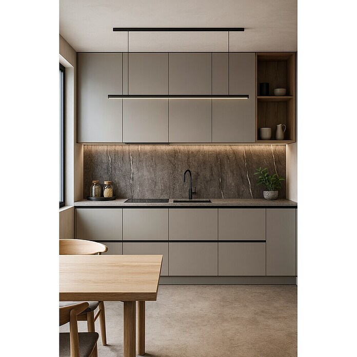 Panelna plošča Obsidian  (60 x 270 cm, Obsidian) | 3685 - Wasserfeste Wandelemente | EAFL - Wandverkleidungen/Riemchen | EAF - Fliesen | EA - Fliesen | E - Fliesen | BAUHAUS