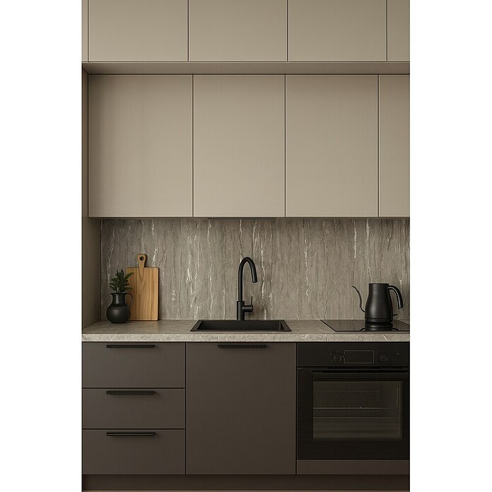 Panelna plošča Dark Cliff  (60 x 270 cm, Temno siva) | 3685 - Wasserfeste Wandelemente | EAFL - Wandverkleidungen/Riemchen | EAF - Fliesen | EA - Fliesen | E - Fliesen | BAUHAUS