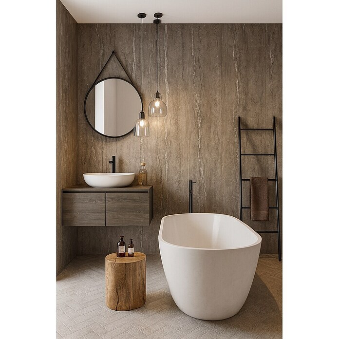 Panelna plošča Desert Stone  (60 x 270 cm, Peščena) | 3685 - Wasserfeste Wandelemente | EAFL - Wandverkleidungen/Riemchen | EAF - Fliesen | EA - Fliesen | E - Fliesen | BAUHAUS