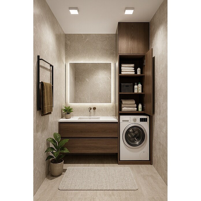 Panelna plošča White Coffee  (60 x 270 cm, Krem) | 3685 - Wasserfeste Wandelemente | EAFL - Wandverkleidungen/Riemchen | EAF - Fliesen | EA - Fliesen | E - Fliesen | BAUHAUS