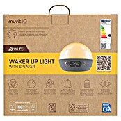 Muvit Reloj despertador WIFI BT (10,7 x 20 x 16,9 cm, Control por voz) | BAUHAUS