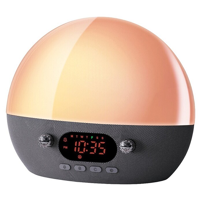 Muvit Reloj despertador WIFI BT (10,7 x 20 x 16,9 cm, Control por voz) | BAUHAUS