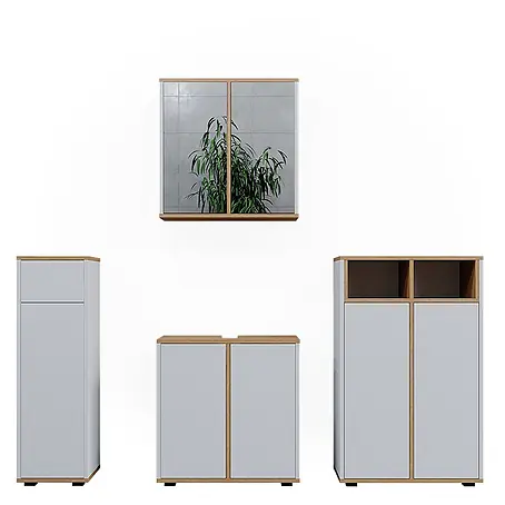 Badmöbel-Set Didi 60 cm Weiß Art.-Nr. 49396
