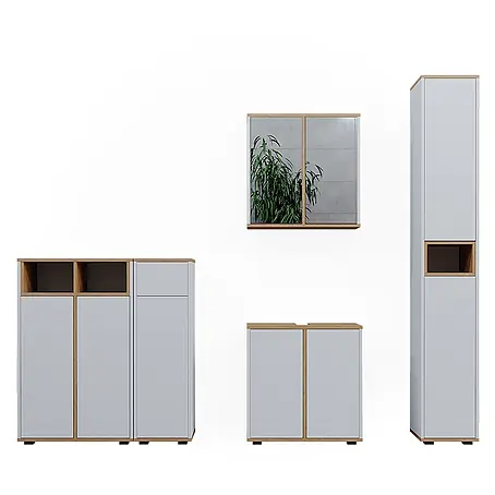 Badmöbel-Set Didi 60 cm Weiß Art.-Nr. 49399
