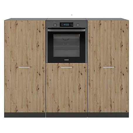 Vicco  Küchenleerblock R-Line Artisan Eiche/Anthrazit ohne Arbeitsplatte