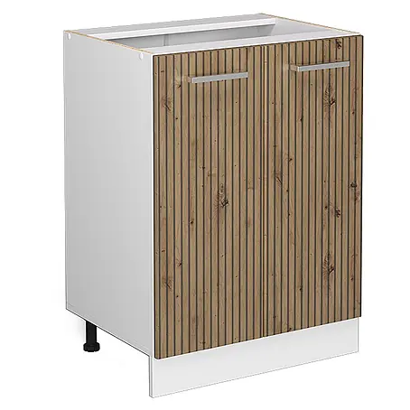 Vicco  Schrankküche R-Line Artisan-Eiche ohne Arbeitsplatte