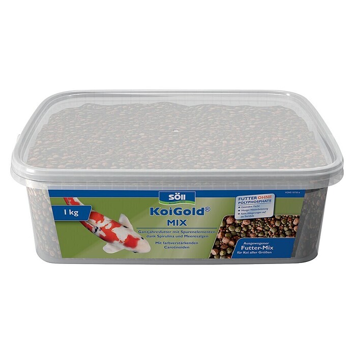 Söll Teich-Fischfutter (Nettomasse: 1 kg, Futtermittelart: Alleinfuttermittel) | BAUHAUS