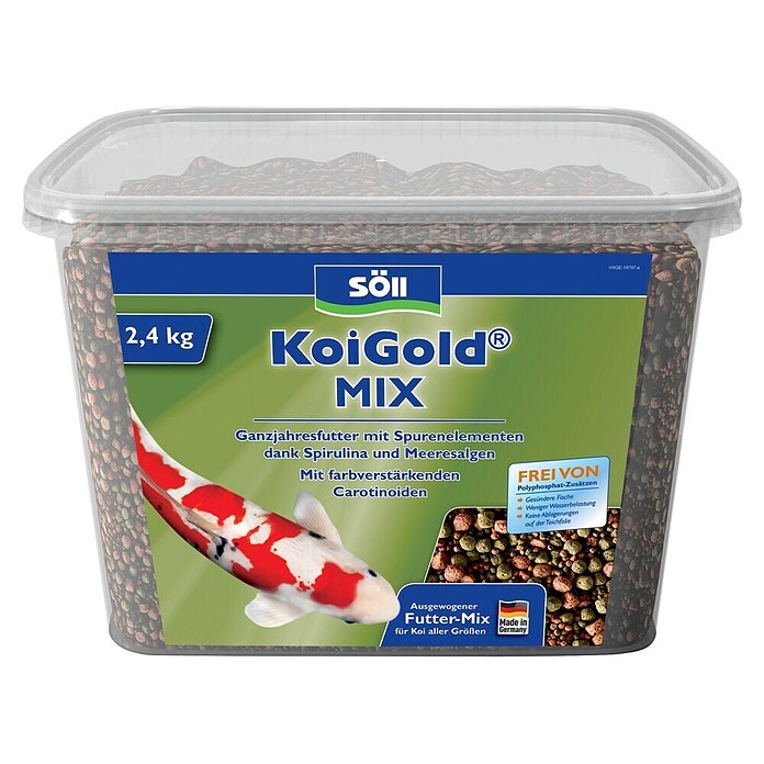 Söll Teich-Fischfutter (Nettomasse: 2,4 kg, Futtermittelart: Alleinfuttermittel) | BAUHAUS