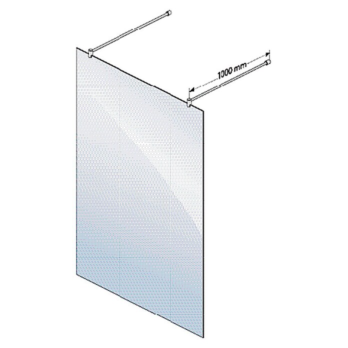Camargue Vario Spritzschutz XXL Solo S13 (117 x 200 cm, Beschichtet, Stärke: 6 mm)