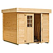 Kiehnholz Vrtna hiška Mikka  (Zunanje dimenzije vključno s strešnim previsom (Š x G): 203 x 225 cm, Les, Ravna streha) | Lesene vrtne hiše | Vrtne hiše | Vrt in prosti čas | Izdelki | BAUHAUS