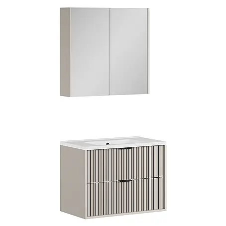 Vicco  Badmöbel-Set Ruford Cashmere 3 Teile
