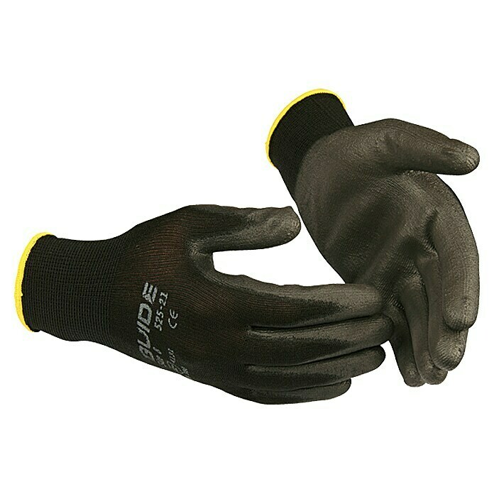 Guide Radne rukavice 525 (Konfekcijska veličina: 9, Crna)