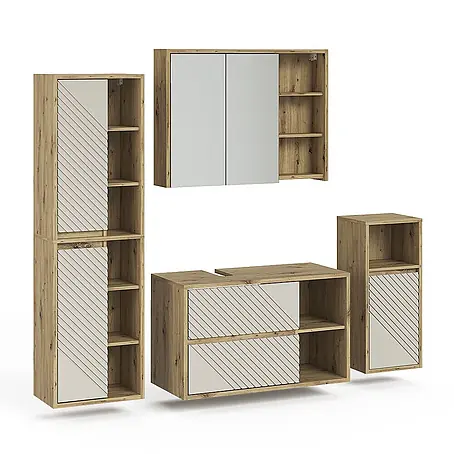Vicco  Badmöbel-Set