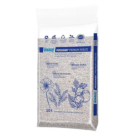 Knauf Pflanzengranulat und Bodenverbesserer Perligran Premium